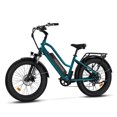 thumbnail image 2 of Addmotor Electric Bicycle, 750W Cruiser City Electric Bike, E-ride Pedal Assist Ebike for Adults, 24 In. Wheels, 28MPH, M-430 Dark Green, 2 of 11