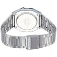 thumbnail image 4 of Casio A158W-1 Men's Classic Silver Stainless Steel Water Resistant Digital Watch, 4 of 4