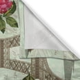 thumbnail image 3 of Ambesonne Colorful Kitchen Curtains, Shabby Plant Roses Leaf, 55"x39", Multicolor, 3 of 3