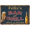thumbnail image 1 of Felix's Green Bar and Grill Sign 16 x 24 Matte Finish Metal 116240044265, 1 of 1