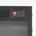 thumbnail image 5 of BaPiPro 43 Inch Freestanding Electric Fireplace with Mantel, White Frame & Black Core, 5 of 9