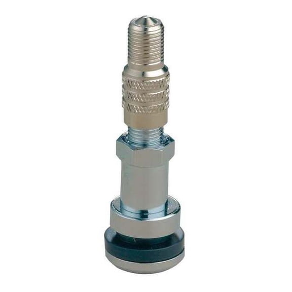 Haltec Aluminum Tire Valve, .453 In Hole Size  Metal  N-1600