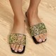 thumbnail image 2 of Amzcrzy Zapatos de mujer,Zapatos de mujer,Zapatillas de mujer, Sandalias planas de mujer, sandalias de playa para mujer, zapatillas casuales antideslizantes de verano Sandalias Mujer Zapatillas De Ca, 2 of 5
