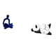 thumbnail image 1 of Figura de pensador abstracto,Estatua de pensador abstracto,decoración para el hogar,Figura humana decorativa para oficina,coleccionable,Reloj de pared,Reloj de pared Panda Decoración del, 1 of 8