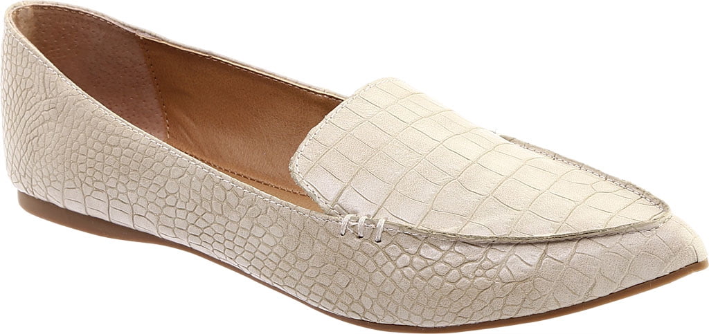 steve madden studded feather loafer