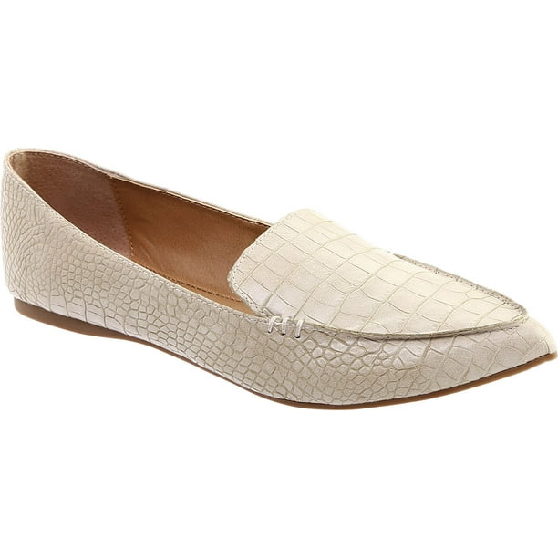 steve madden studded feather loafer