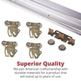thumbnail image 4 of 1PC Johnson Hardware Double Wheel Sliding Door Hardware, 4 of 7