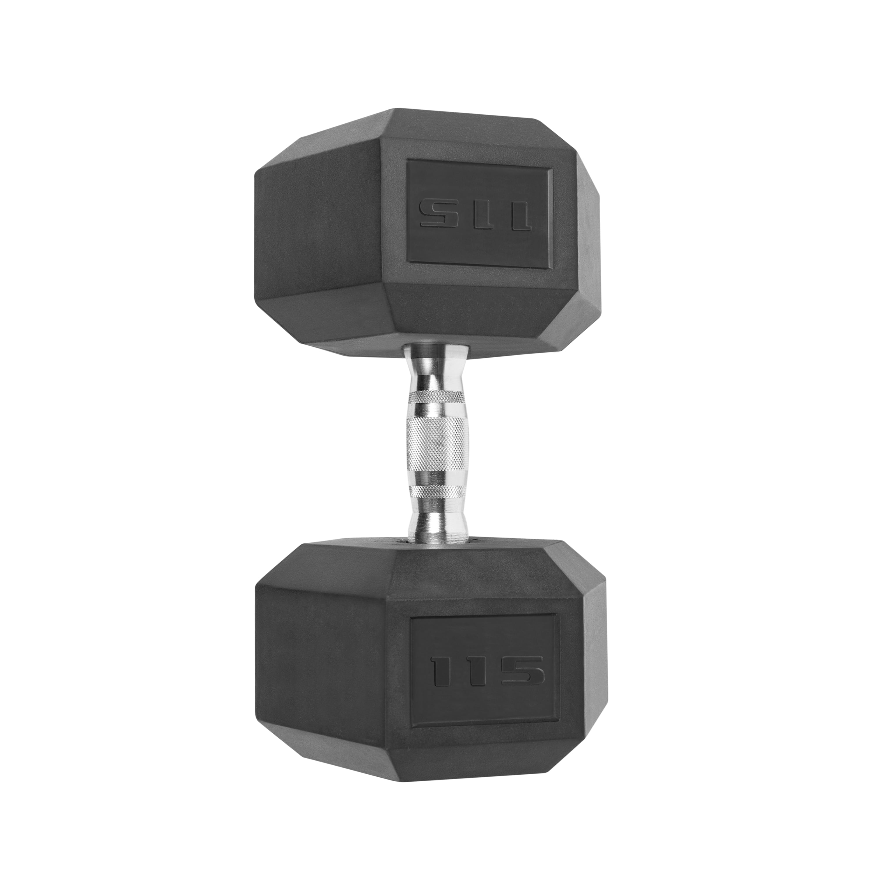 (2 pack) CAP Barbell, 115lb Coated Hex Dumbbell, Single