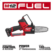 Milwaukee Tool M12 FUEL HATCHET 6” Pruning Saw Kit