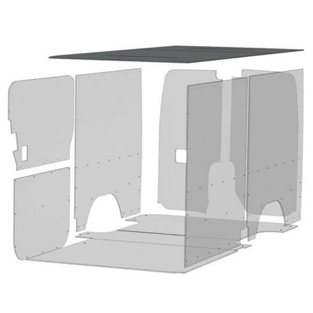 Legend Fleet Solutions  Duratherm Ceiling Liner with Low Roof for Sprinter 144, Grey