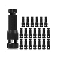 thumbnail image 2 of 20 Pcs Low Voltage Wire Tap Connectors Waterproof 12-20 Gauge for Path Lights, Spotlights, Flood Lights, Ground Lights, 2 of 10