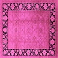 thumbnail image 1 of Ahgly Company Indoor Square Oriental Pink Industrial Area Rugs, 3' Square, 1 of 4