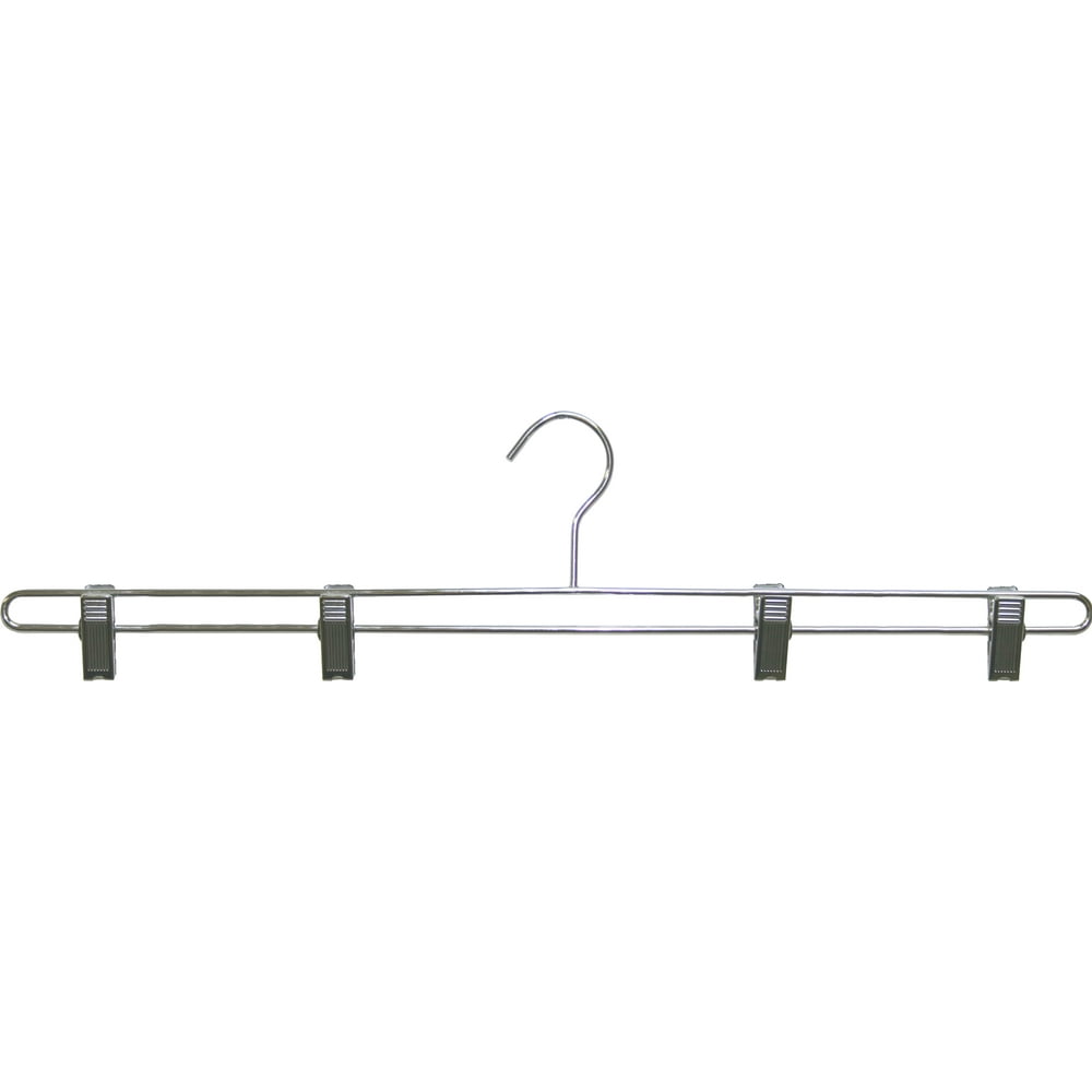 INTERNATIONAL HANGER Extra Long 22 inch Metal Bottom Hanger, 50 Pack