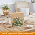 thumbnail image 6 of Yayeee Napkin Holder for Table Kitchen Paper Tissue Organization, Beige Floral Garden, 6 of 8