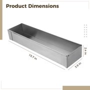 Rectangular Tiramisu Mould with Removable Side Panel