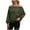 Army Green, variant on tarylea Sweatshirt for Women Shoulder Button off Shoulder Tops Long Sleeve Solid Color Pullover Casual Loose Dailywear