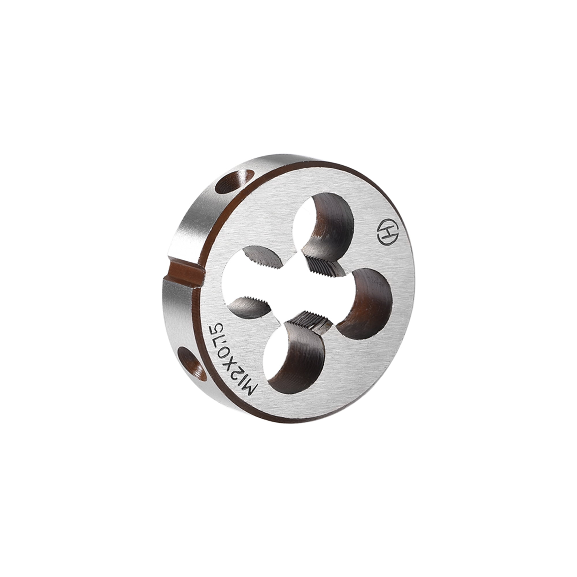 M12 X 0.75 Metric Round Dies Machine Thread Dies, 38mm OD Round Threading Dies Alloy Steel