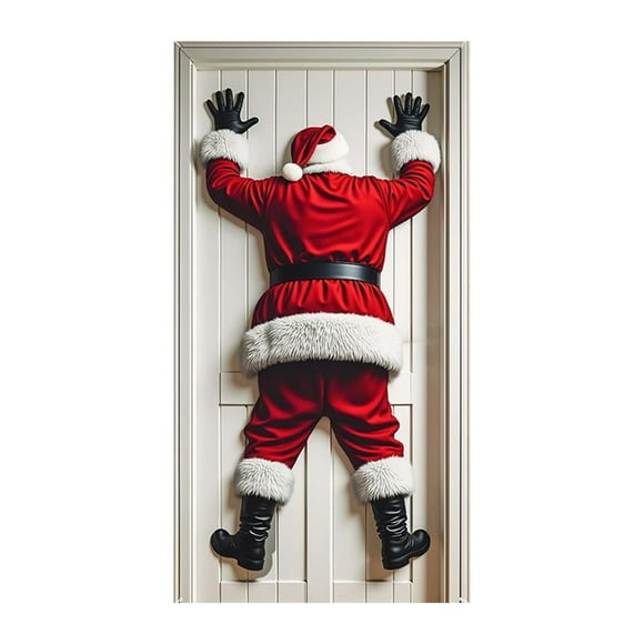 Hearth & Gear Santa Door Banner Door Cover Winter Door Cover Indoor And Outdoor Holiday Party Wall Flag Pole Mount Wall Flag Holder 24 X 36 Bunting Baby Girl 24 Months Canadian Flag 3x5 Bunting