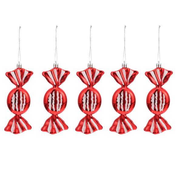 6 Pcs Bonbons de Noël Ornements en Forme d'Arbre de Noël pour la Maison 14cm