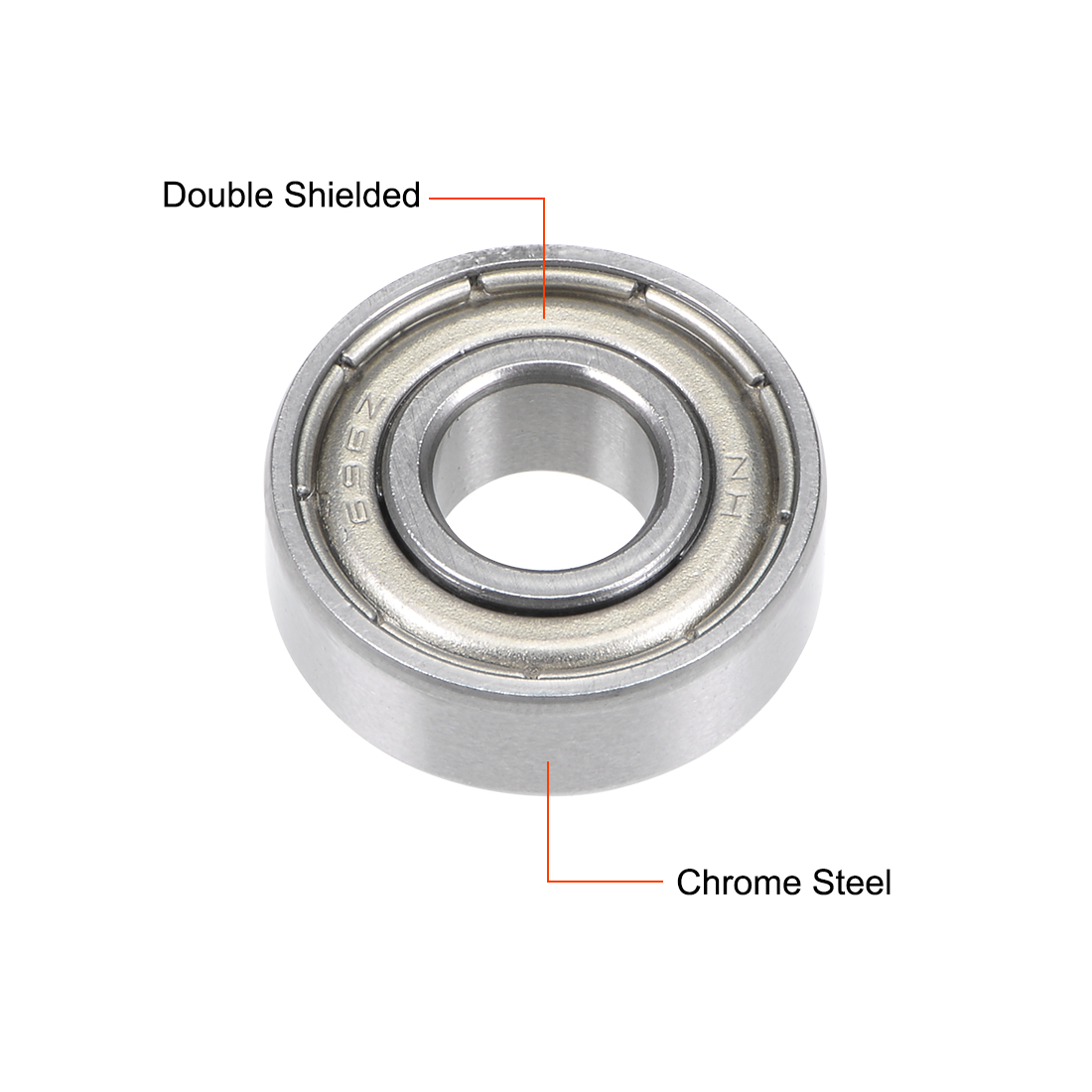 10pcs 696ZZ 6x15x5mm Ball Bearings Double Shielded Miniature Bearings