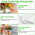 Refrigerator Storage Box, iMounTEK Fridge Sliding Drawer for Storage Fruit Eggs Food, Fridge