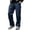 Navy, variant on Cmfcve Water Repellent Cargo Pants for Men Drawstring Waist Casual Pants Straight Leg Hiking Pants