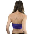 thumbnail image 5 of ToBeInStyle Women's Pack of 6 All Lace Double Layer Chest Sheer Back Tube Tops, 5 of 6