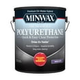 Minwax Water Based OilModified Polyurethane, Satin, Clear, 1 Gallon