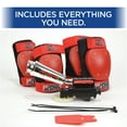 thumbnail image 4 of Zefal Z-Kids Speed Blaster Bike Pad Set (Engine Noises/Look, Elbow and Knee Pads), 4 of 7