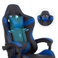 thumbnail image 2 of Preenex High Back & Adjustable Swivel Gaming Chair, Blue, 2 of 12