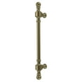 thumbnail image 2 of 18 Inch Beaded Refrigerator Pull - Satin Brass, 2 of 2