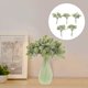 thumbnail image 1 of unbranded 5Ud Hojas Artificiales Simuladas Para Decorar Y Jardín Con Aspecto Natural, 1 of 6