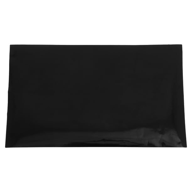 Pegatinas de vinilo negro para hacer tú mismo, autoadhesivas, impermeables, ideales para superficies lisas, coches, tazas, ventanas y más, para diseños creativos y proyectos de manualidades.