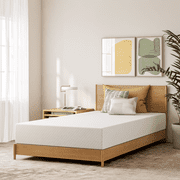 GAESTE 8" Cooling Gel Memory Foam Mattress in a Box Medium Firm Pressure Relief with Breathable Cover, Adult, Twin