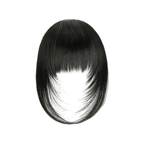Synthetic Fibre Bangs Clip In Hair Extension Women Natural Fringed Hairpiece