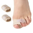 thumbnail image 1 of Cushioned Bandages For Toe Alignment, Corrects Hammertoes And Overlapping Toes With Orthopedic Separator, Suitable For Various Footwear (2Pcs), 1 of 6