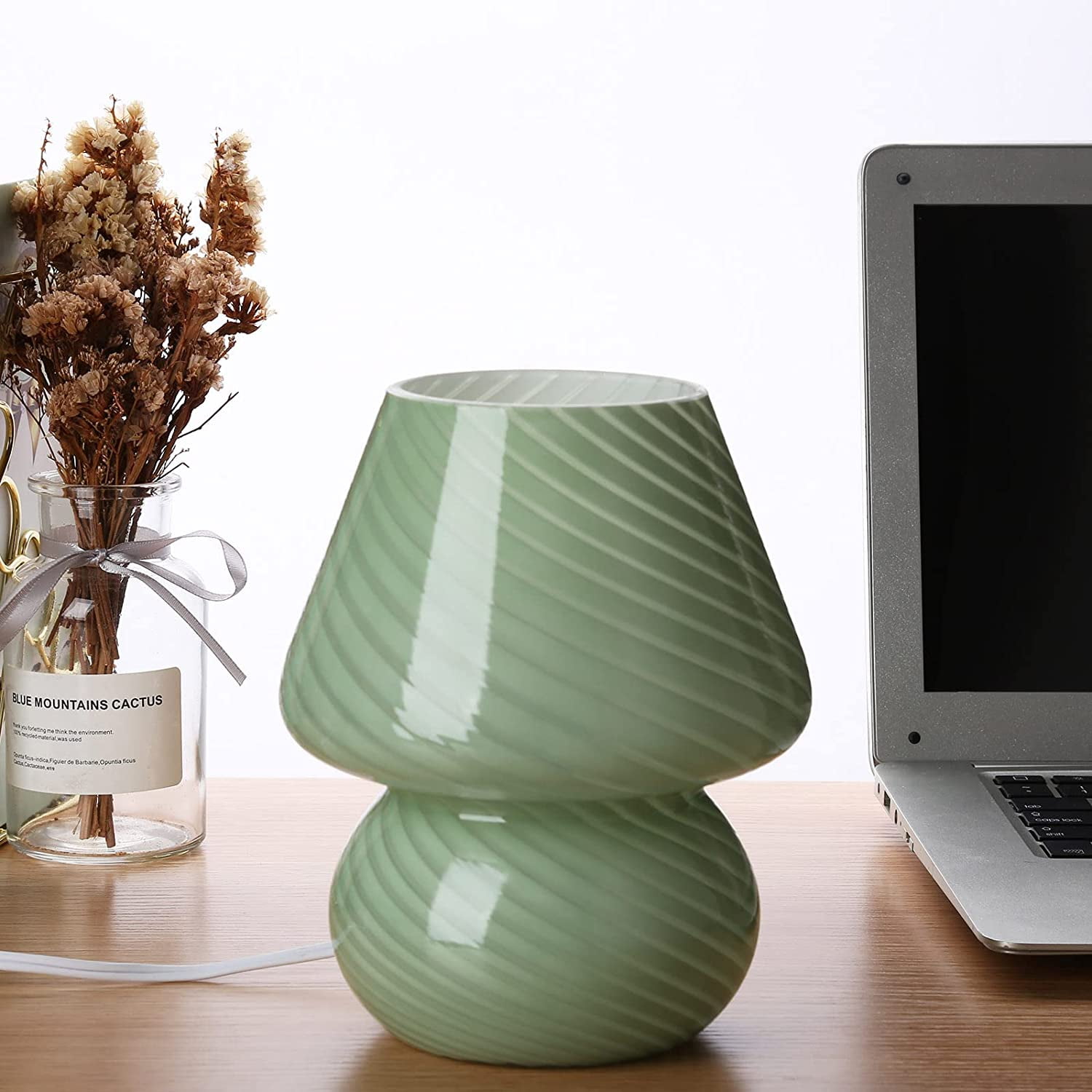 swirl mushroom lamp