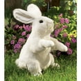 thumbnail image 3 of Folkmanis Puppets Standing White Rabbit Hand Puppet, 3 of 3