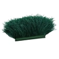 thumbnail image 2 of pitrice 1 Yard Bordure à Franges en Plumes d'Autruche Teintes Bordure à Franges en Plumes Bordure à Franges Décoration de Costume Ruban Ornement Vert Foncé, 2 of 8