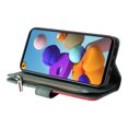 thumbnail image 3 of Compatible with Samsung Galaxy A21S Wallet Case with Card Slots PU Leather Zipper Flip Folio Cover, 3 of 5