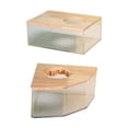 thumbnail image 1 of 2 Lavabos De Arena Para Bañera De Ducha De Baño De Hámster Para Animales Pequeños De Conejo De Rata, 1 of 9