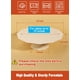 thumbnail image 2 of Soporte de pastel blanco de 12 pulgadas para tartas de 10 pulgadas, plato de porcelana para tartas, soporte de pedestal para pasteles, soporte redondo para postres, soporte para tartas de boda para, 2 of 8
