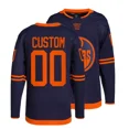 thumbnail image 4 of Camiseta de hockey sobre hielo personalizada para hombre de Edmonton n.° 97 Connor McDavid n.° 74 Stuart Skinner n.° 29 Leon Draisaitl n.° 18 Zach Hyman S, 4 of 5