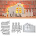 thumbnail image 2 of Practical Prayer Shaped Silicone Mould Accessory for Easter Portable for Crafting Scented Candle and Handmade Soaps, 2 of 5