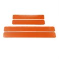 thumbnail image 2 of Walbest Universal Car Door Sill Carbon Fiber Orange Sticker Anti Scratch Self-Adhesive Car Door Decal for Car SUV, 2 of 7