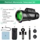 thumbnail image 4 of Caza a prueba de niebla Monocular 10 Lupa Tiempos de aumento Portátil Telescopio Zoomwatching Senderismo Camping Traveling Outdoor Type 2 Inevent EL012114-02B, 4 of 7