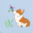 thumbnail image 2 of CafePress - Corgi With Butterfly Body Suit - Baby Light Bodysuit, Size Newborn - 24 Months, 2 of 4