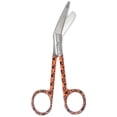 thumbnail image 4 of Lister Bandage Scissors 5.5" Stainless Steel for Nurses with Orange Paws Handle, 4 of 6