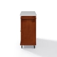thumbnail image 5 of Kitchen Cart with Granite Top Mobile Island with Drawers & Cabinets Cherry Finish, 5 of 10