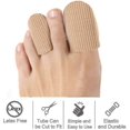 thumbnail image 3 of 10 Pack Toe Caps Close Finger Toe Sleeve Tubes Toe Protectors Gel, 3 of 4